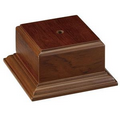 Walnut Finish Trophy Platform Base